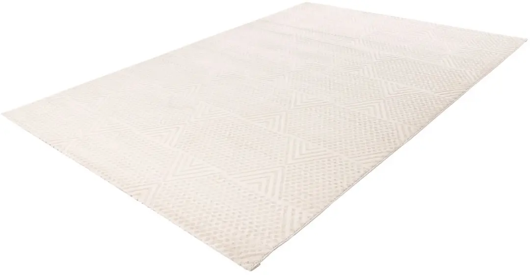 Pierre Cardin Vloerkleed - Modern Tapijt - Laagpolig - Beige - Hoogwaardige Kwaliteit - Comfortabel en Duurzaam