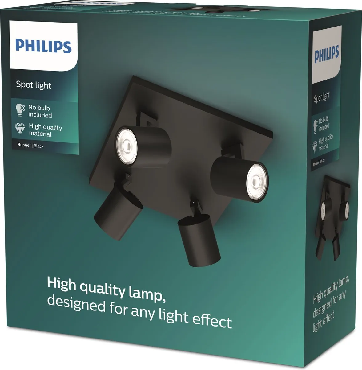 Philips Runner 4-lichts Opbouwspot