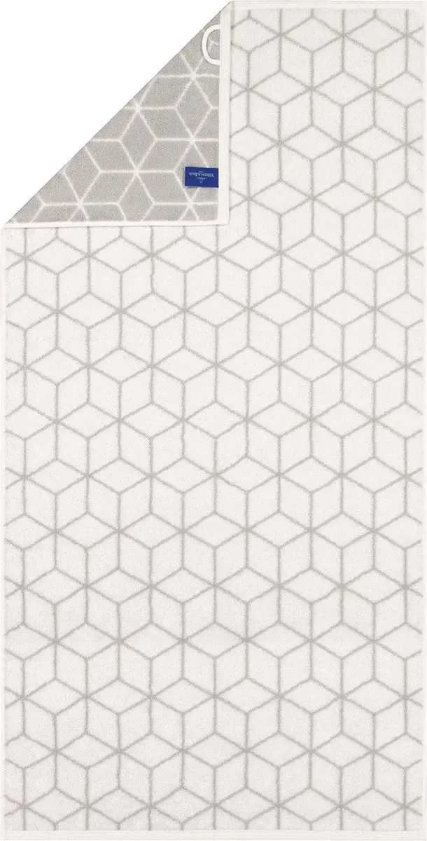 Villeroy & Boch Douche handdoek Duschtuch Carré Een maat, 80x150 Set van 1