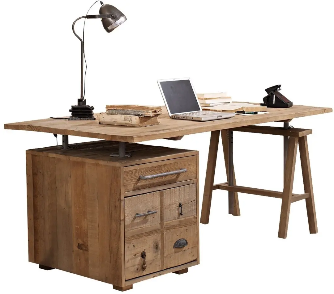 Loberon Dawson Bureau - Bruin - afbeelding 2 van 6