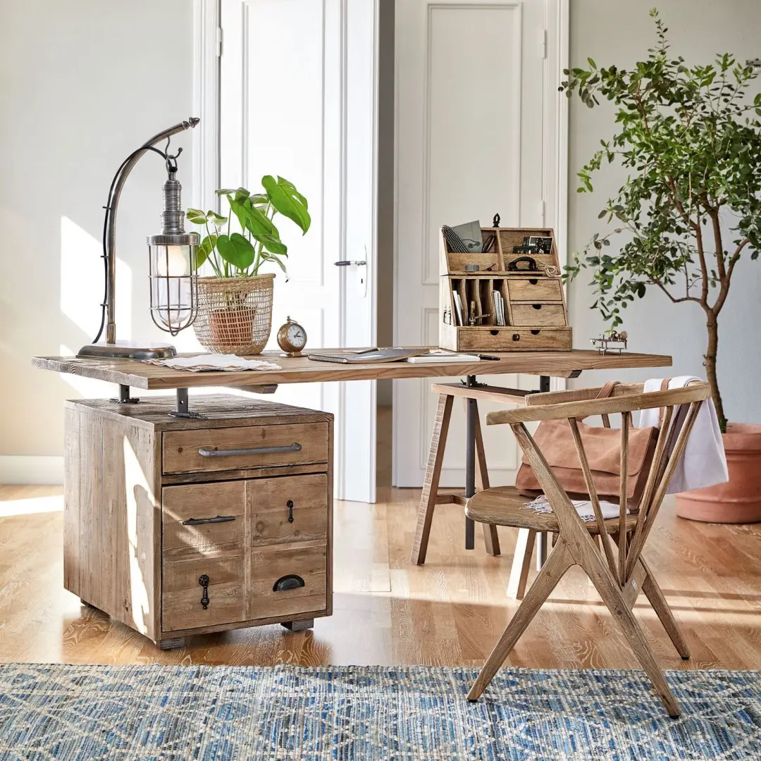 Loberon Dawson Bureau - Bruin - afbeelding 6 van 6