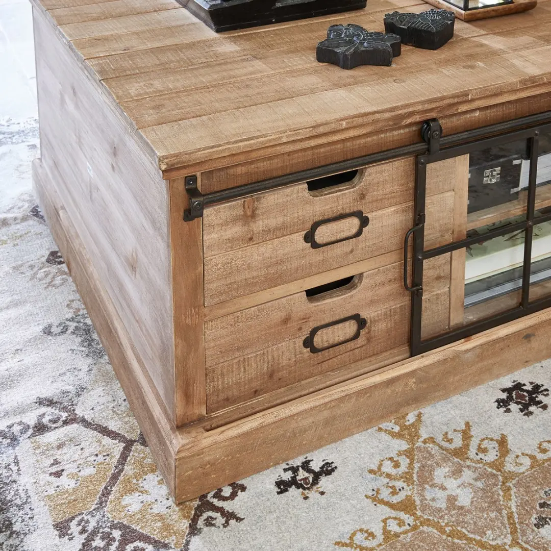 Loberon Finegand Salontafel - Antiekbruin - afbeelding 6 van 6