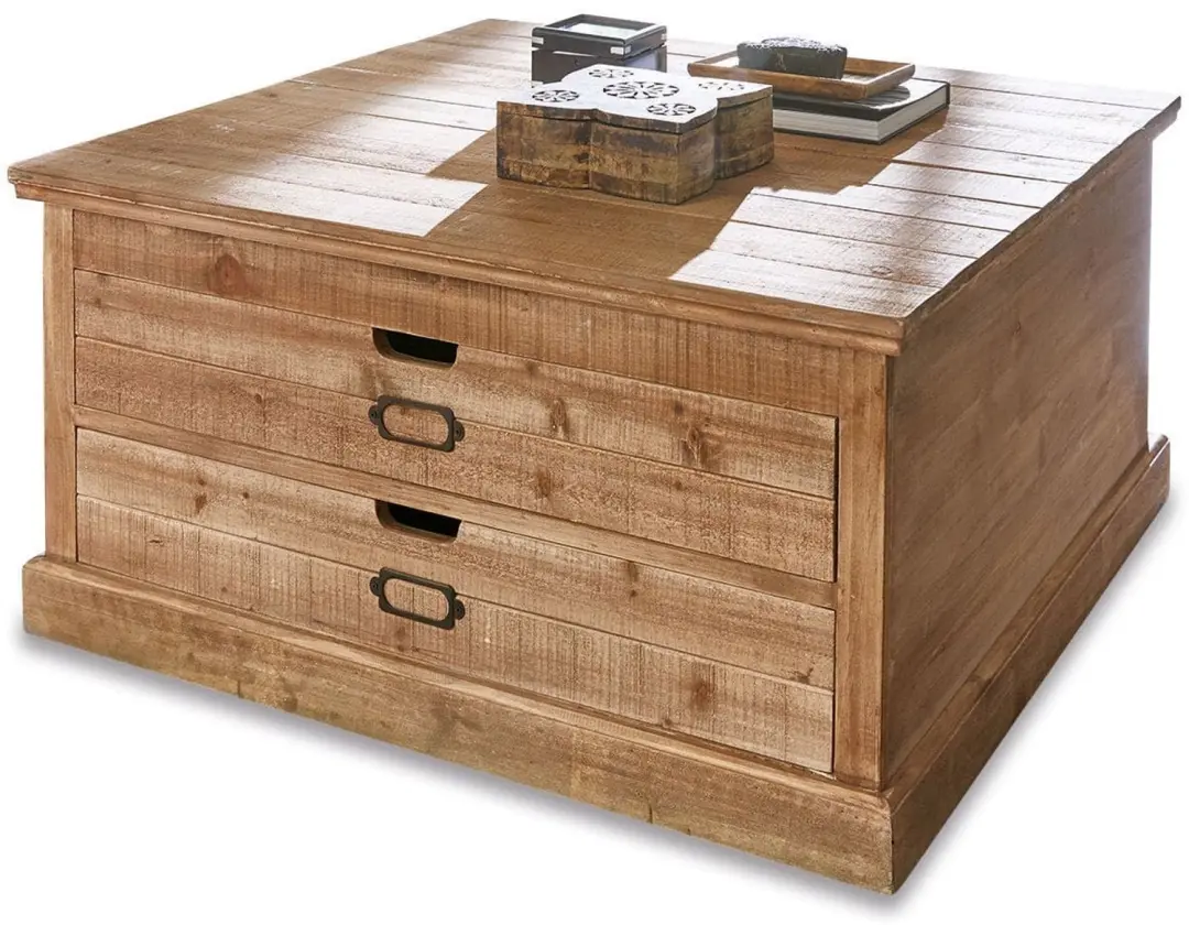 Loberon Finegand Salontafel - Antiekbruin - afbeelding 2 van 6
