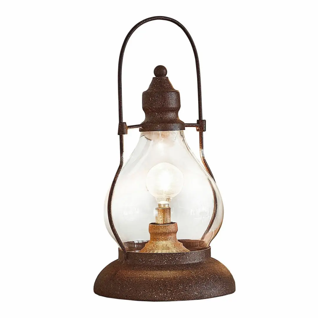 Loberon Cortney Oplaadbare LED-lantaarn