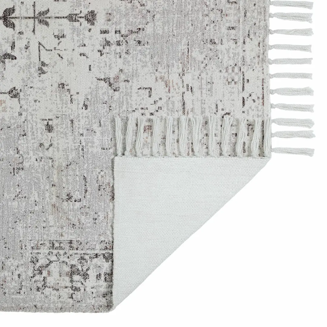 Loberon Delpheer Vloerkleed - bruin/beige - afbeelding 5 van 6