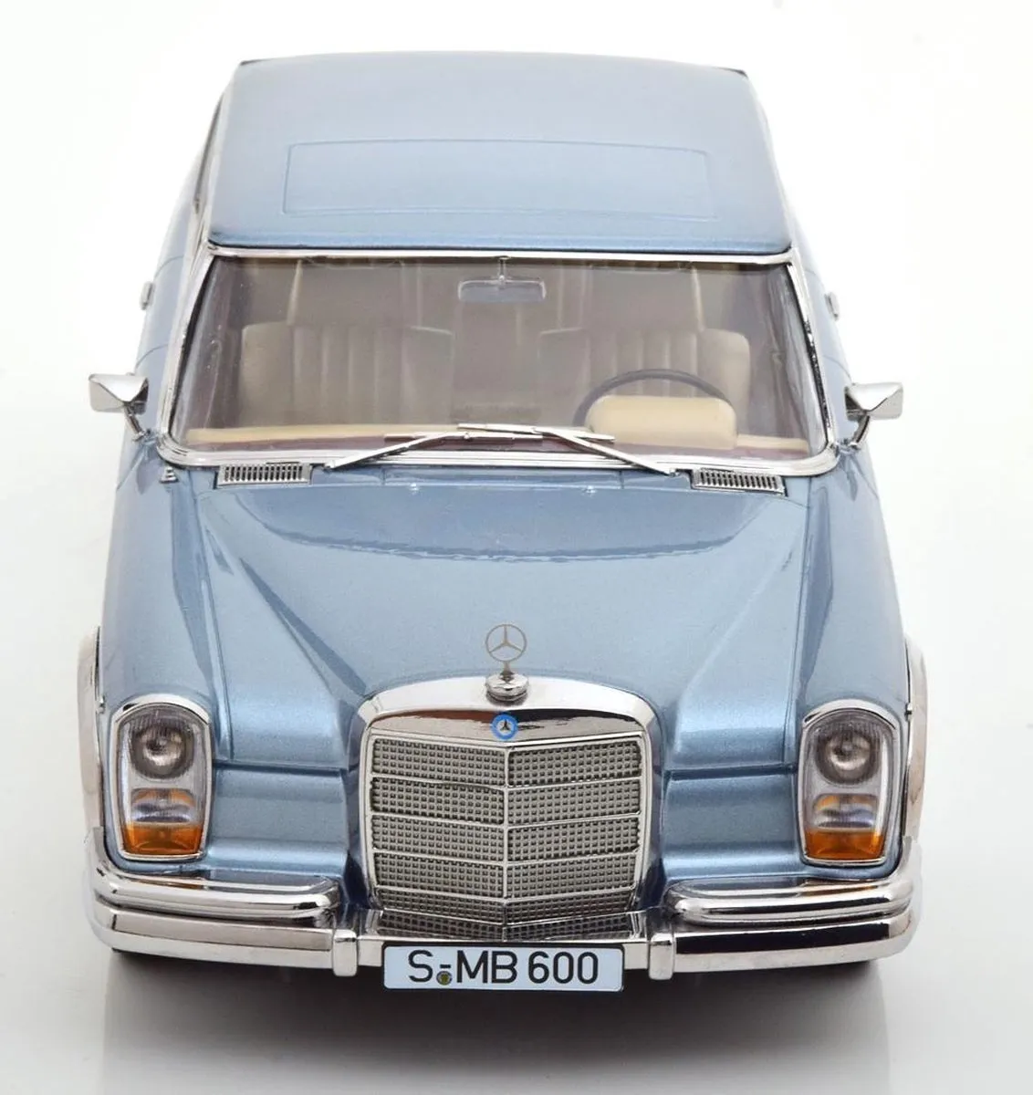 Mercedes-Benz 600 SWB KKDC180602 - 1:18 - Blauw Metallic