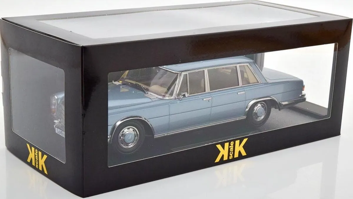 Mercedes-Benz 600 SWB KKDC180602 - 1:18 - Blauw Metallic