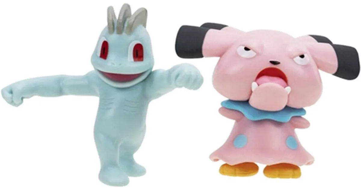 Pokémon Battle Figure Pack Machop Snubbull - Divers