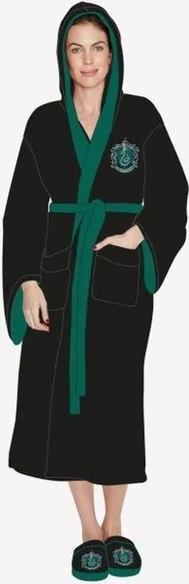 Harry Potter Slytherin/Zwadderich Fleece Badjas