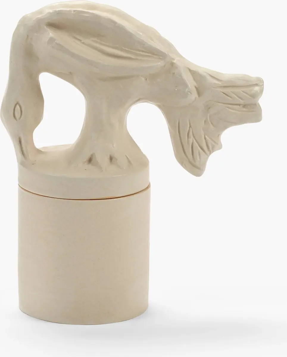 Serax Bela Silva Encensoir geurkaars S D8cm H19.7cm ivory