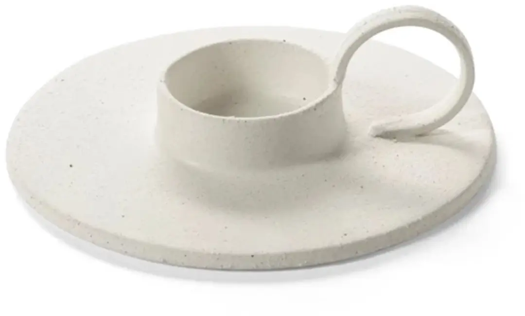Serax Alex Gabriels Mira kandelaar L D21cm H6.6cm beige