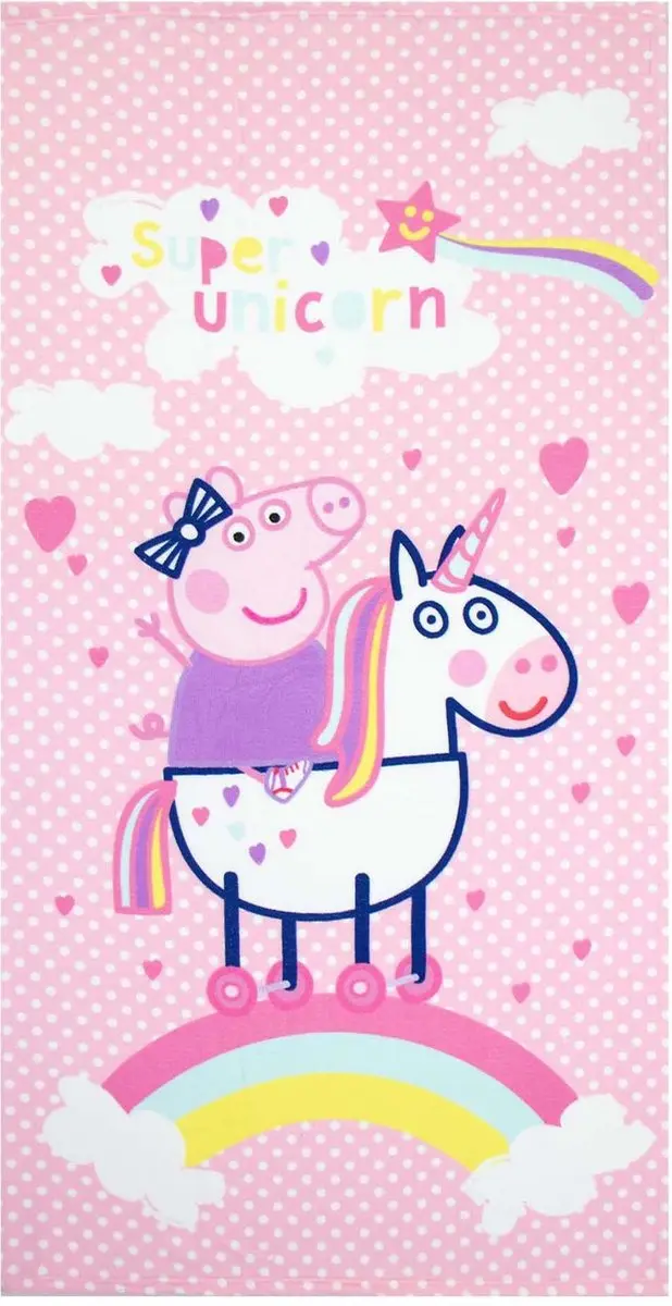 Peppa Pig strandlaken microfiber