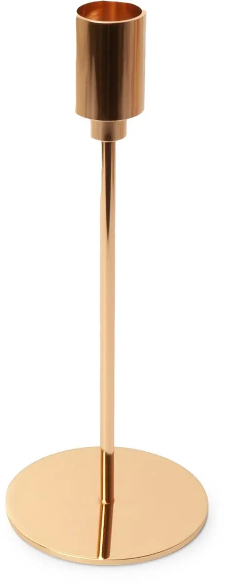 Spaas Dinerkaarsenhouder 20cm Goud