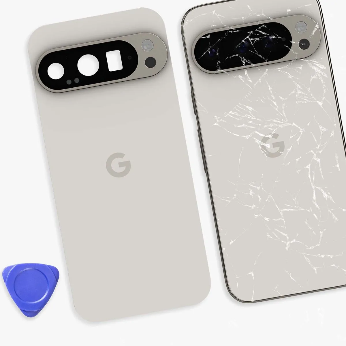 Google Pixel 9 Pro Achterruit - G949-01072-00 Wit
