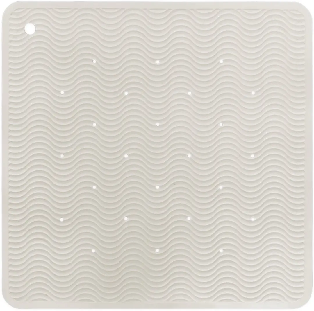 HEVEA Wave Badmat Square