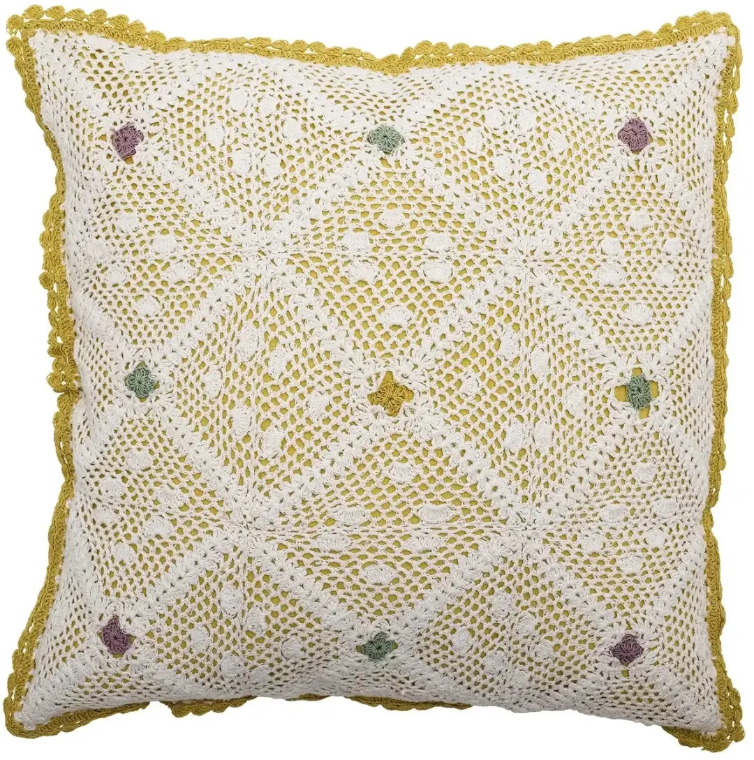 Bloomingville Kussen katoen naturel Rovigo 45x45cm