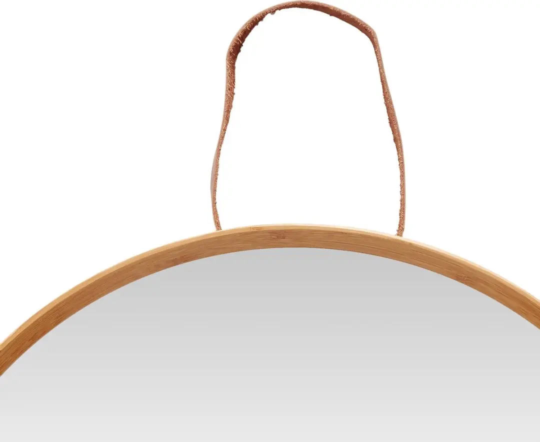 Hübsch Interior Mood Wandspiegel 60cm - Beige - afbeelding 2 van 3