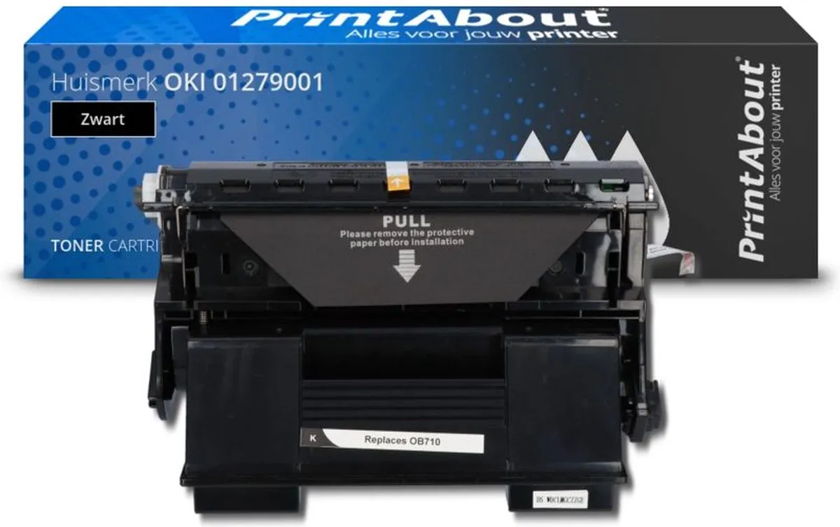 PrintAbout Huismerk OKI 01279001-PA Toner - Zwart