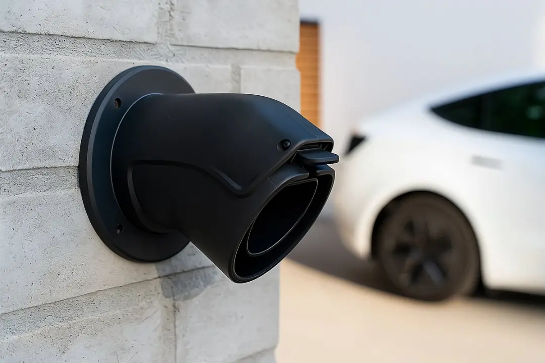 Deltaco e-Charge Type 2 Oplaadhouders - Zwart - afbeelding 4 van 6