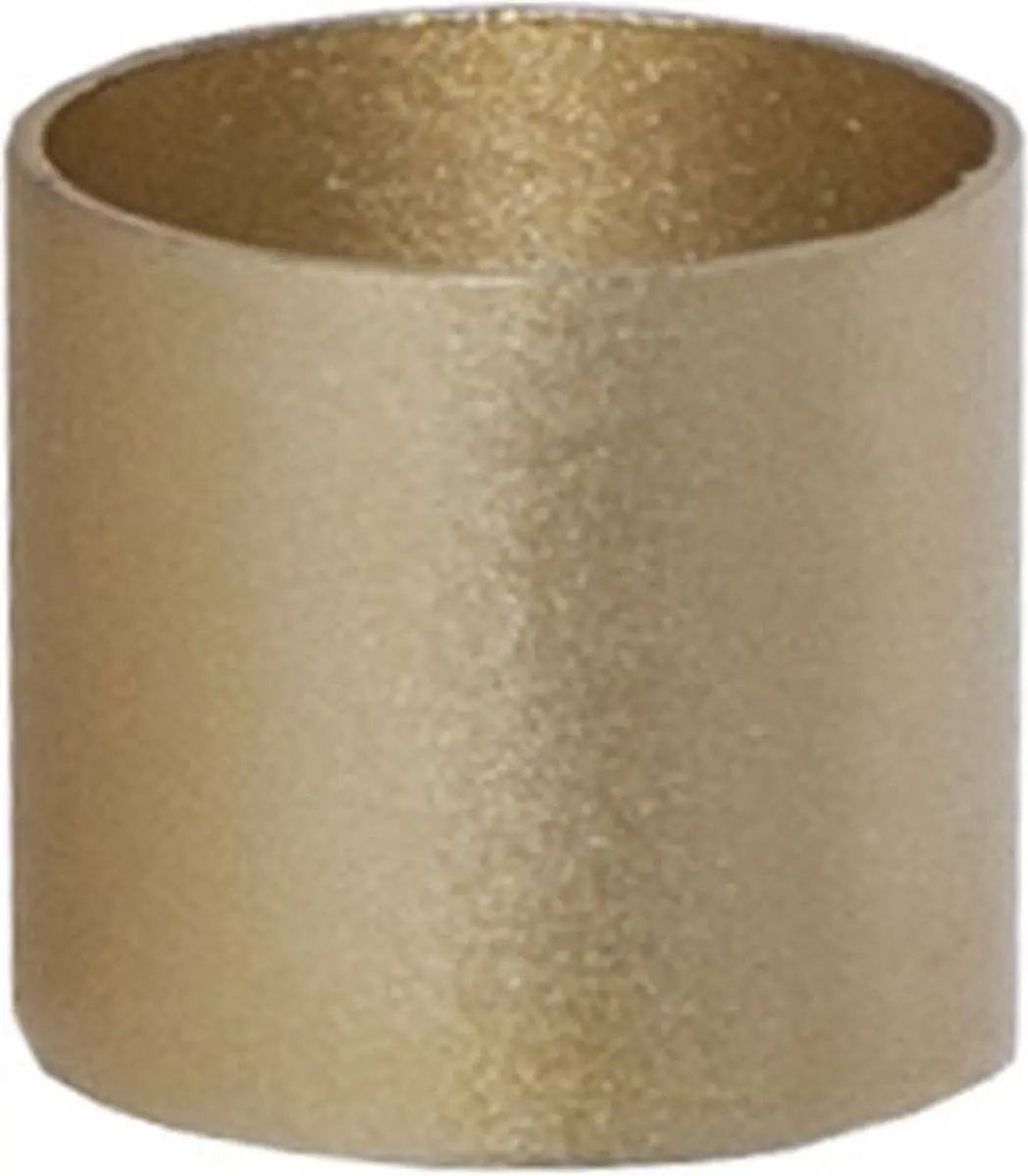 Accessoires voor raamkandelaars "Accessorize", metaal, 7 stuks, goud, binnen Ø