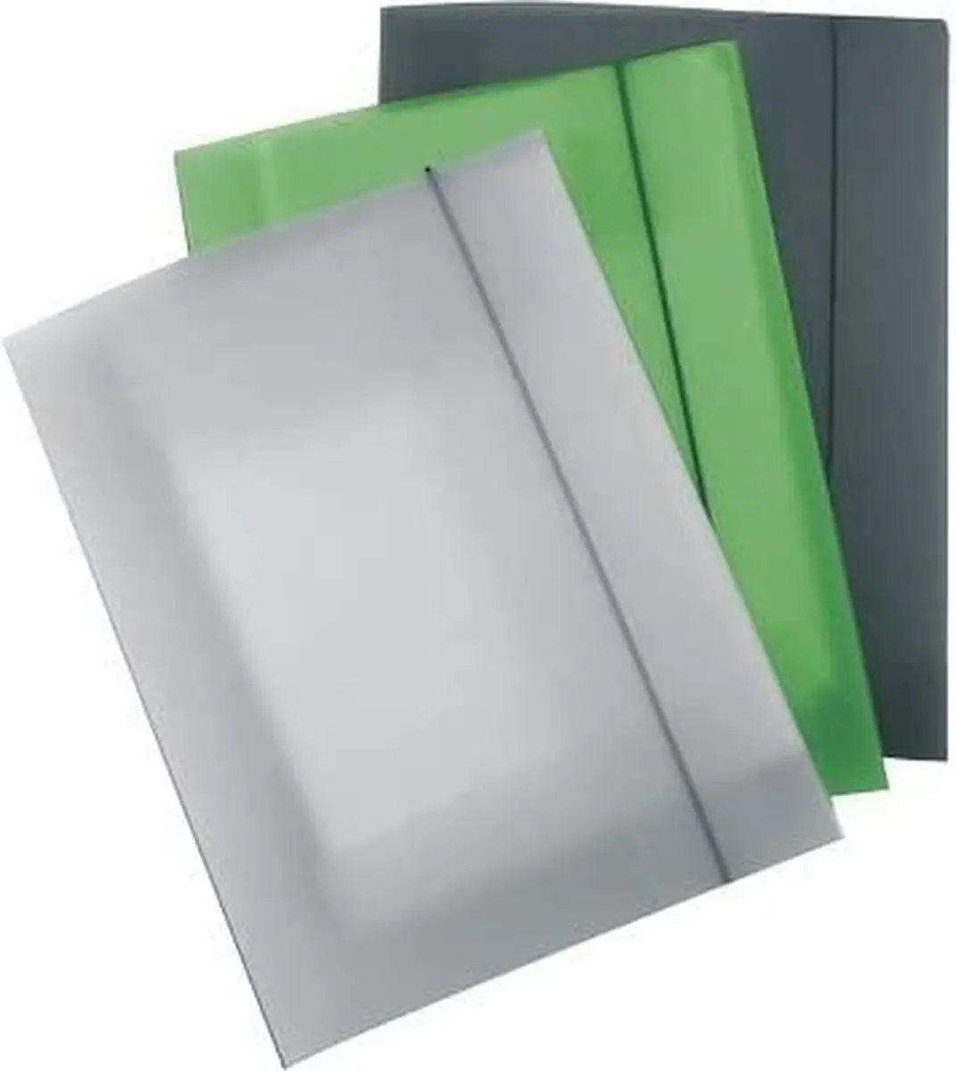 Fellowes Leonardi, A4, Polypropyleen (PP), Grijs, Transparant, 250 mm, 350 mm