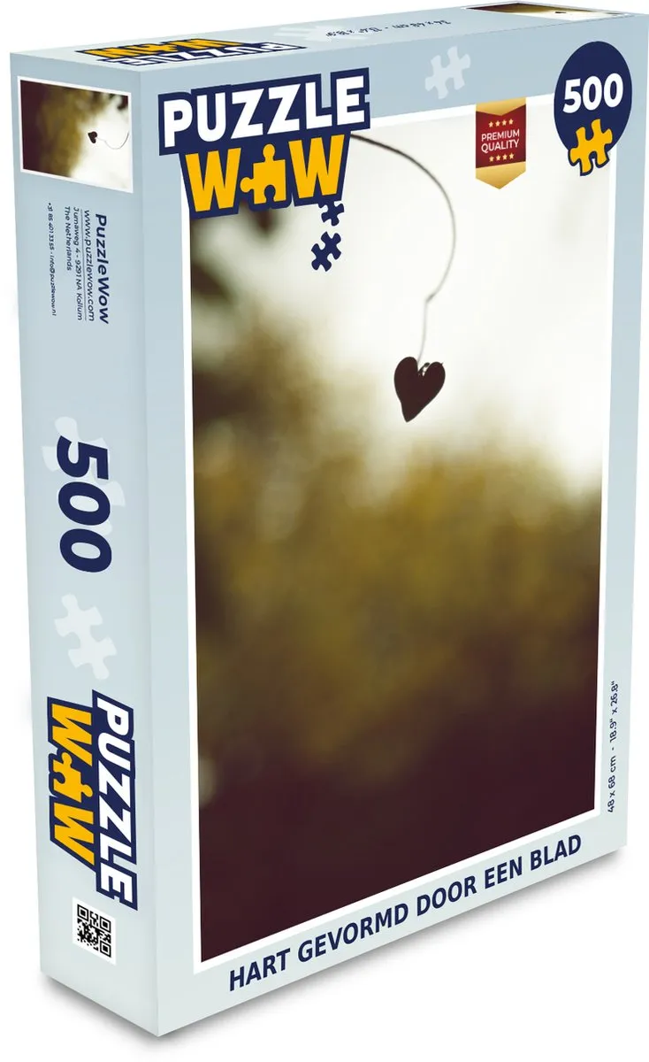 PuzzleWow Herfst Legpuzzel 500 Stuks