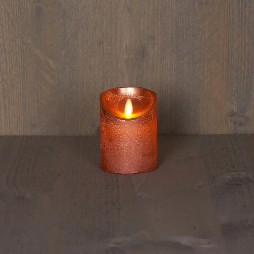 Anna's Collection LED Stompkaars Koper 10cm - afbeelding 2 van 3