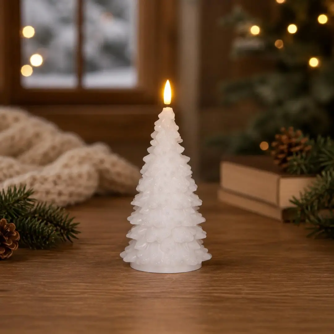Anna's Collection LED kerstboom kaars