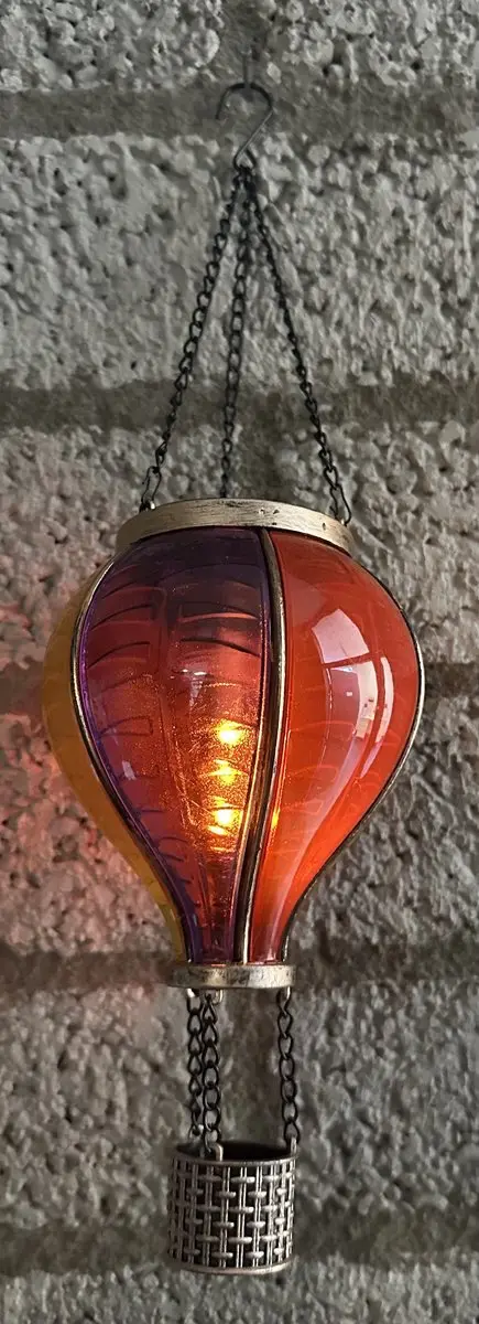 Decoratieve solarlamp luchtballon " met flame LED "