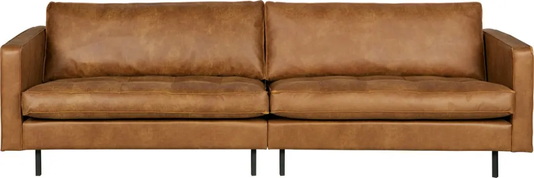 WOOOD Rodeo Classic 3-Zits Bank Cognac - afbeelding 2 van 6