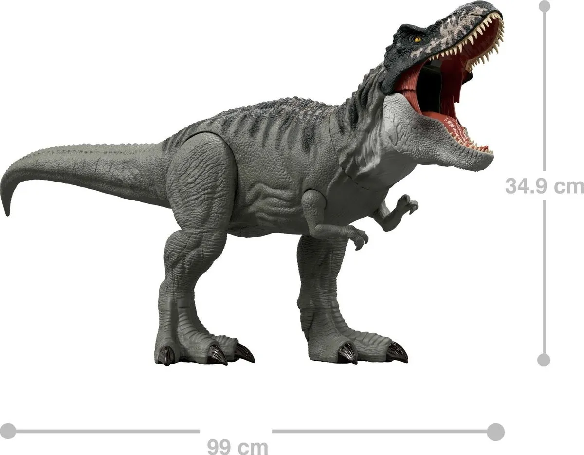 Mattel Jurassic World Rebirth T-Rex Speelgoed - 104 cm