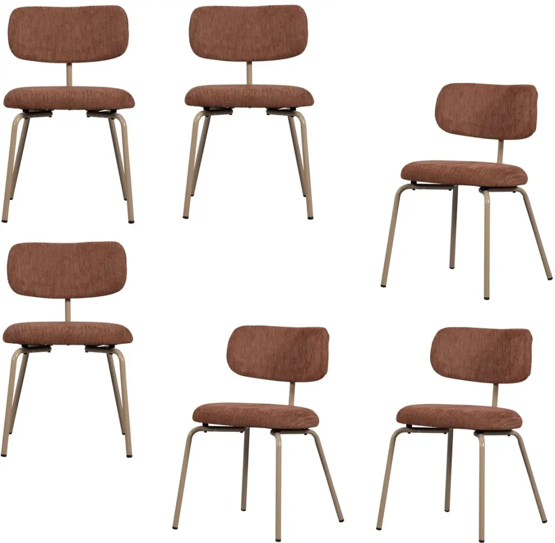 WOOOD Travis Eetkamerstoelen