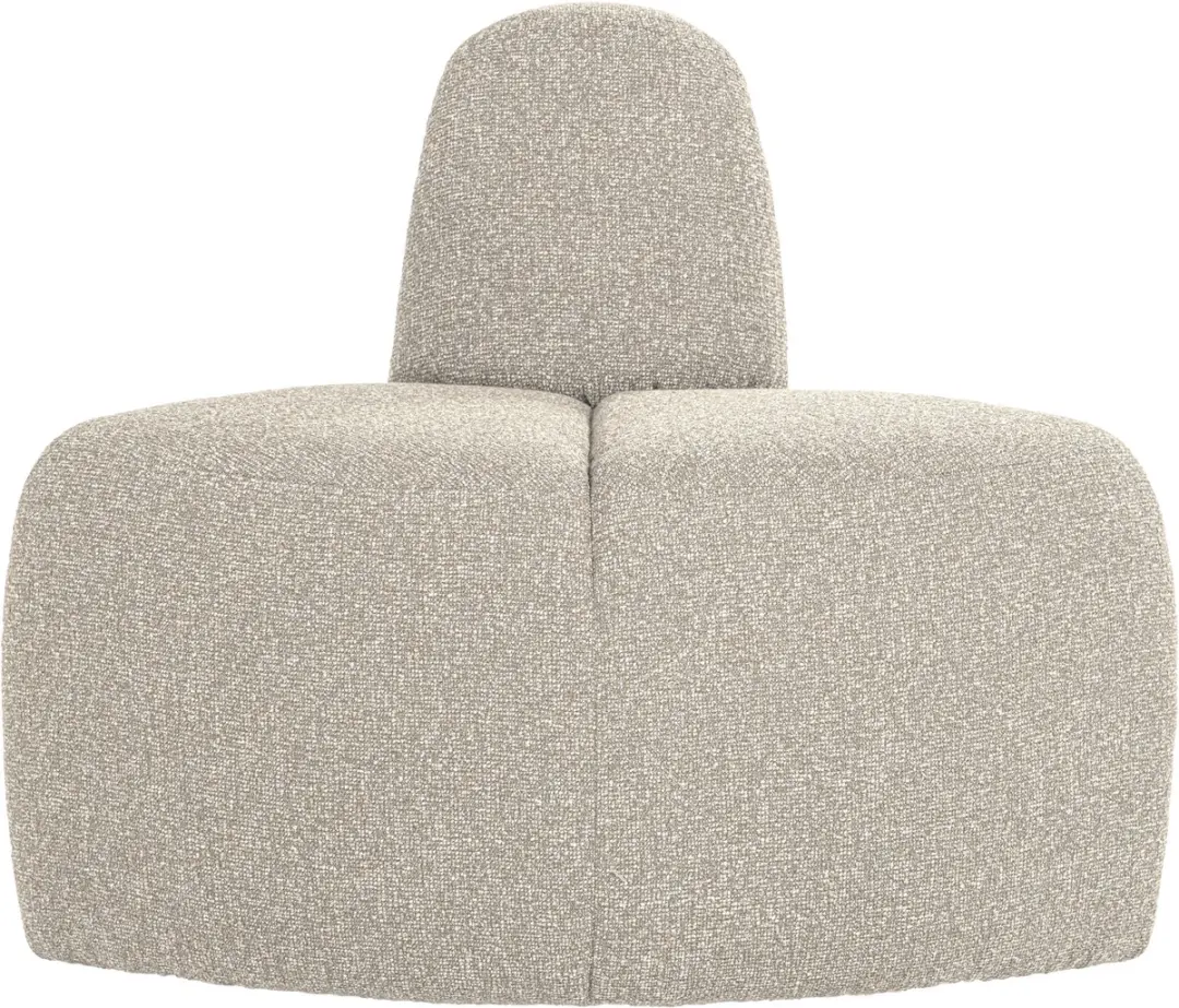 WOOOD Mojo Hoekbank - Beige Melange - afbeelding 6 van 6