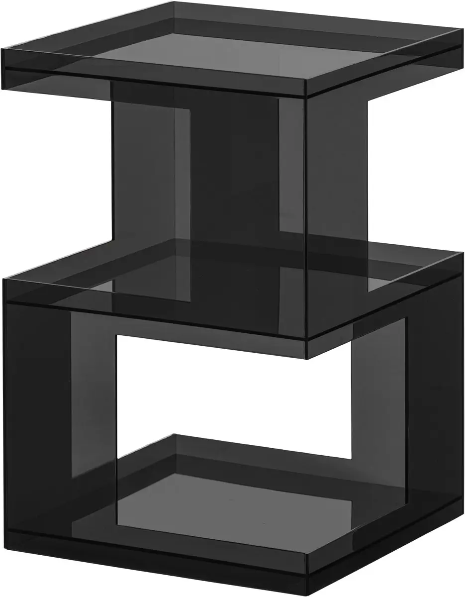 WOOOD Noro Bijzettafel Grijs 60x40x40 - afbeelding 6 van 6