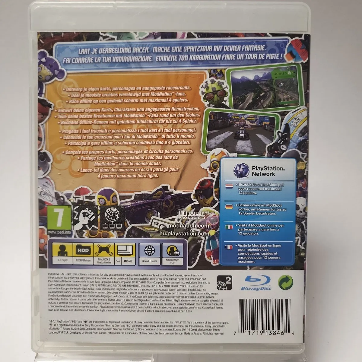Sony PlayStation Modnation Racers Essentials Edition