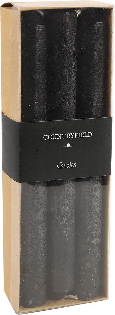 Set van 6 kaarsen Countryfield 20cm