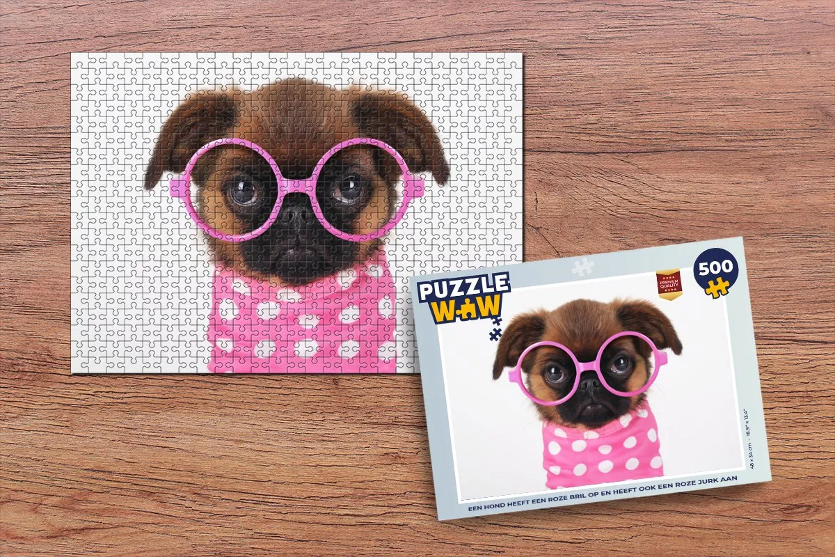 PuzzleWow Legpuzzel 500 Stuks - Multicolor
