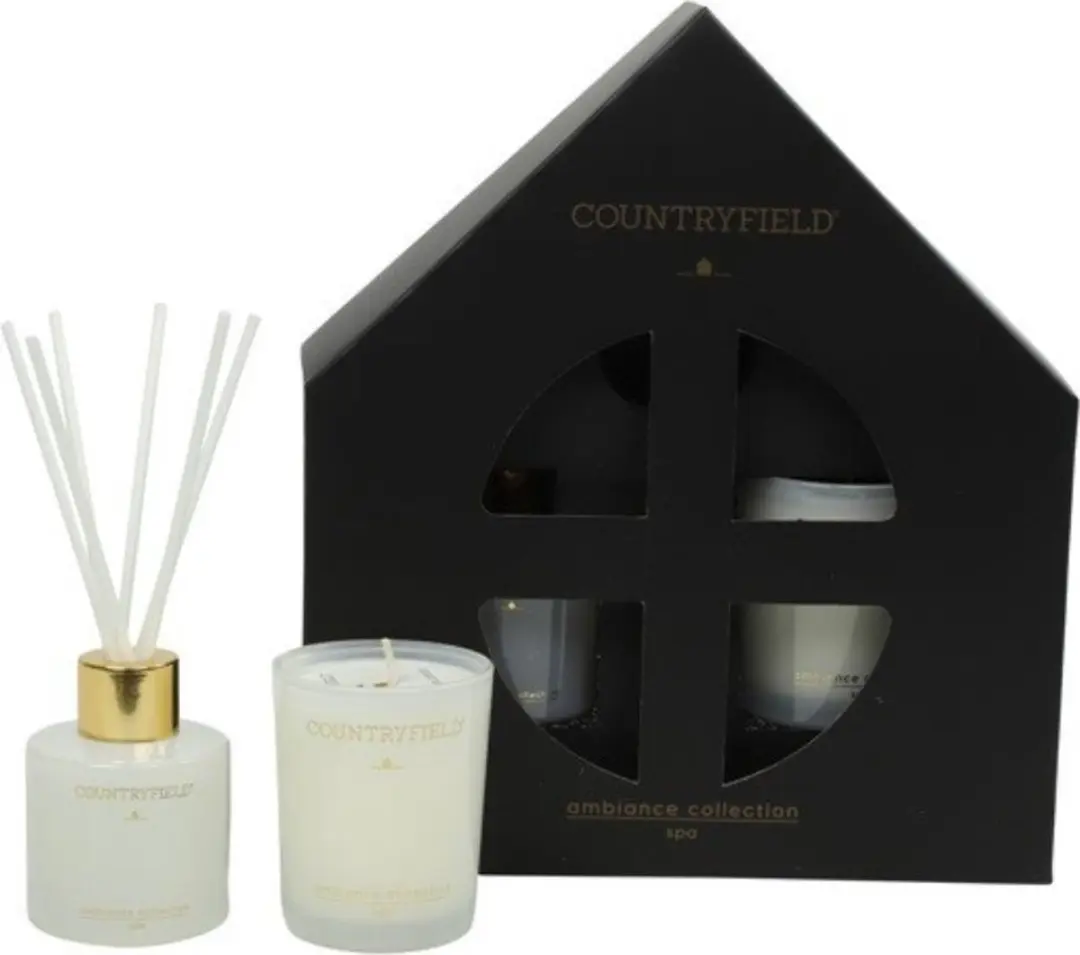Countryfield Candle Spa Giftbox Geurstokje en kaars