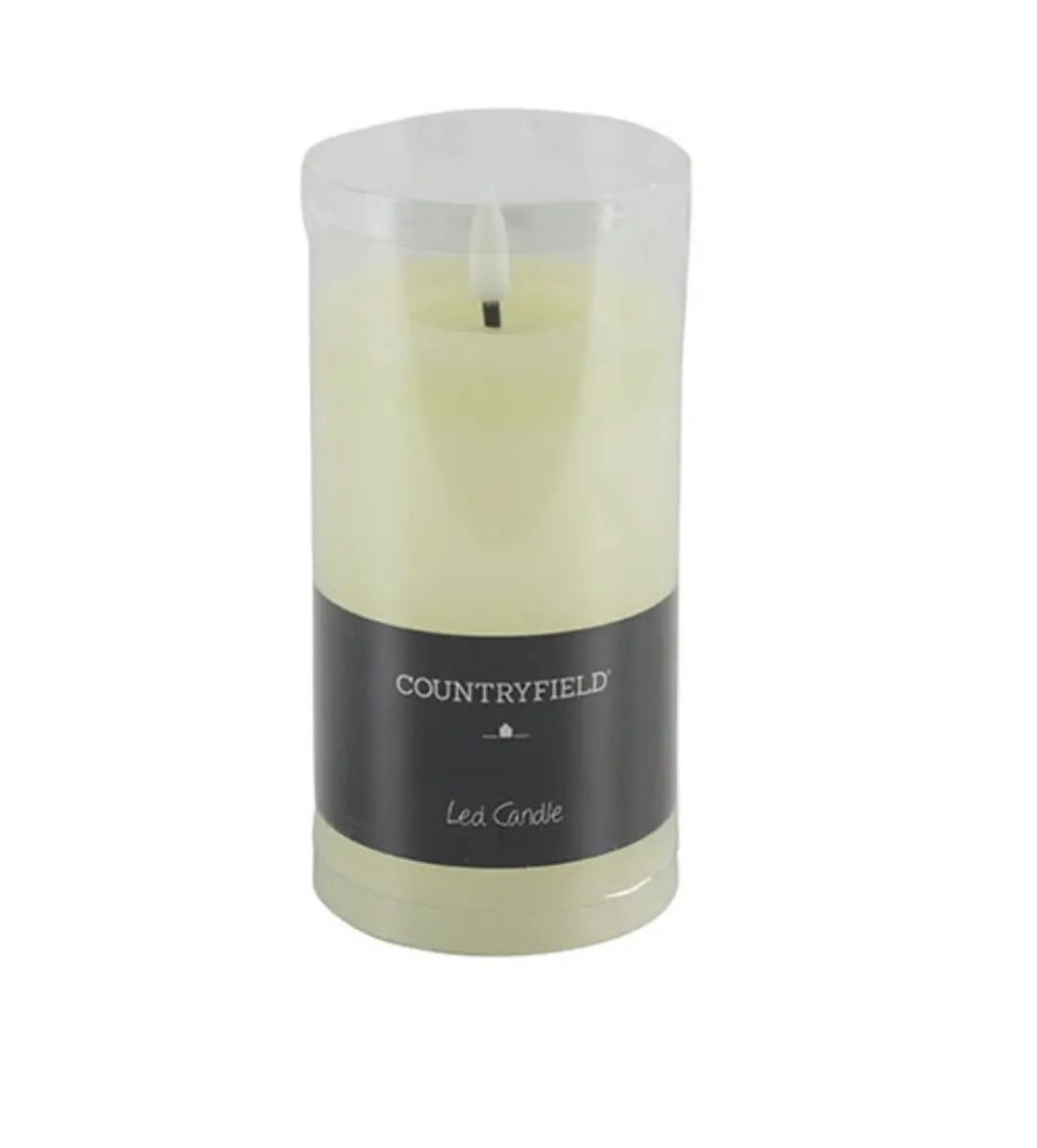 Countryfield LED Stompkaars Rustiek 12,5cm - Crème - afbeelding 2 van 2