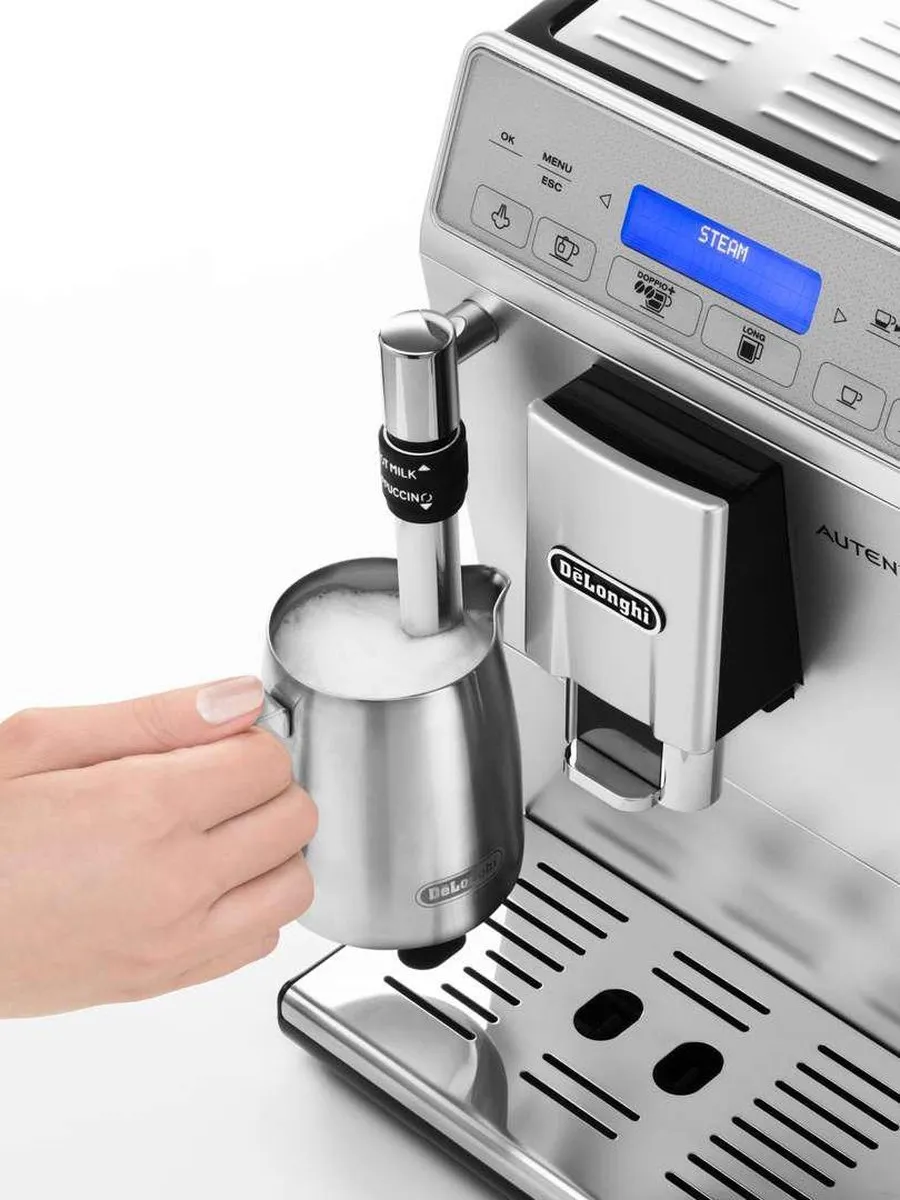 De'Longhi Autentica Plus ETAM29.620.SB Volautomaat Espressomachine - Zilver/Zwart