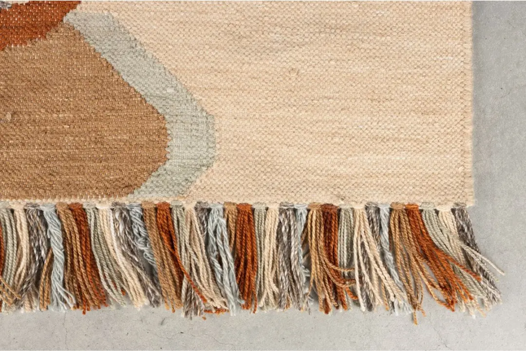 Zuiver Saigon Vloerkleed 160x230cm - Oranje - afbeelding 2 van 6