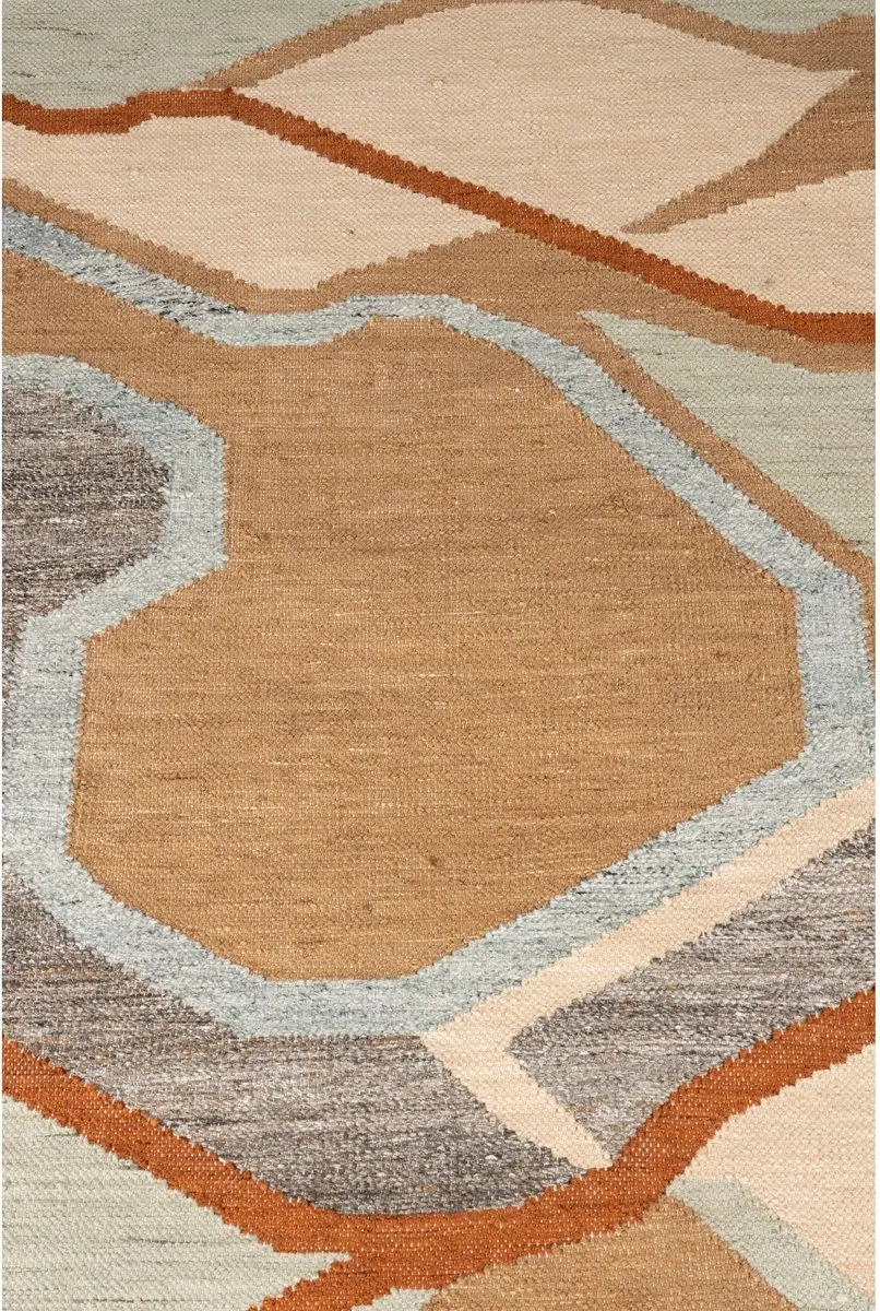Zuiver Saigon Vloerkleed 160x230cm - Oranje - afbeelding 5 van 6