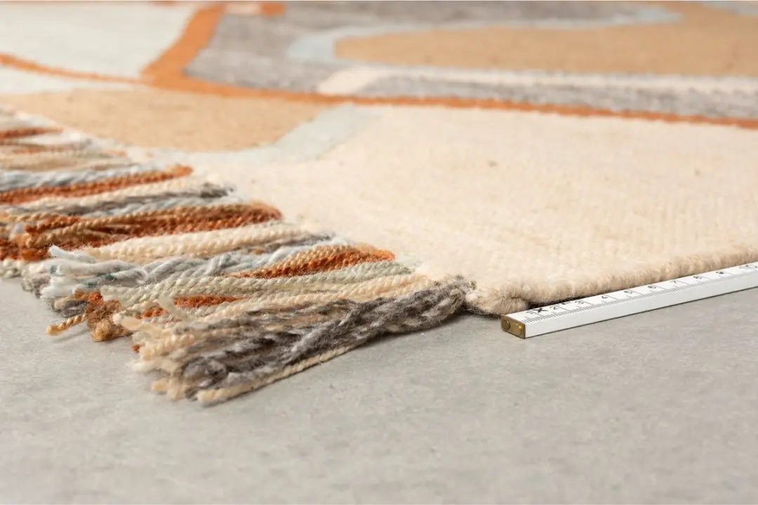 Zuiver Saigon Vloerkleed 160x230cm - Oranje - afbeelding 6 van 6