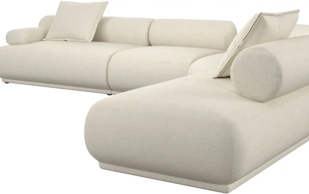 Zuiver Rembrandt 7,5-Zitsbank Links Beige - afbeelding 3 van 5