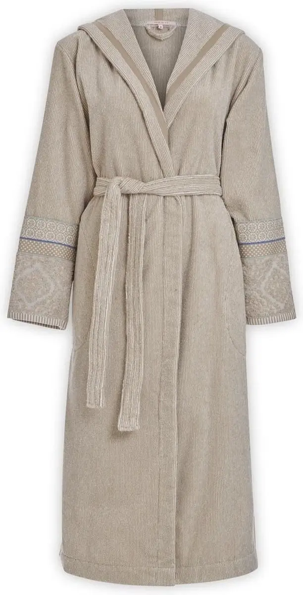 Pip Studio Soft Zellige Badjas - Khaki - XL