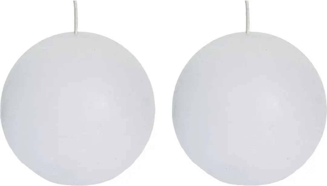 Spaas rustieke bolkaars