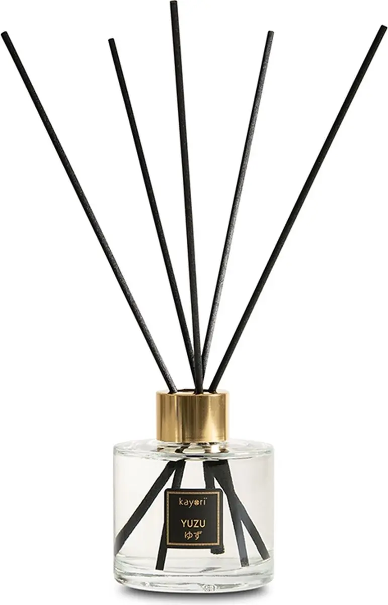 Kayori Yuzu Geurstokjes 200ml - Zwart - afbeelding 5 van 6