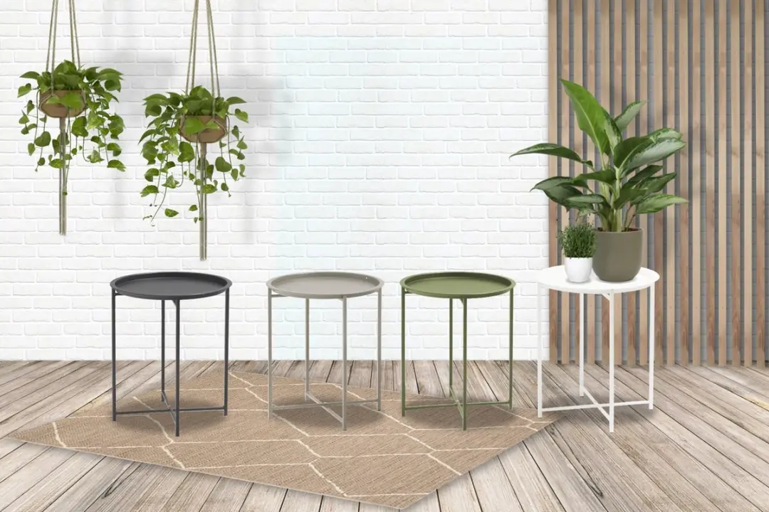 SenS-Line Nora Bijzettafel - 46cm Wit - afbeelding 2 van 3