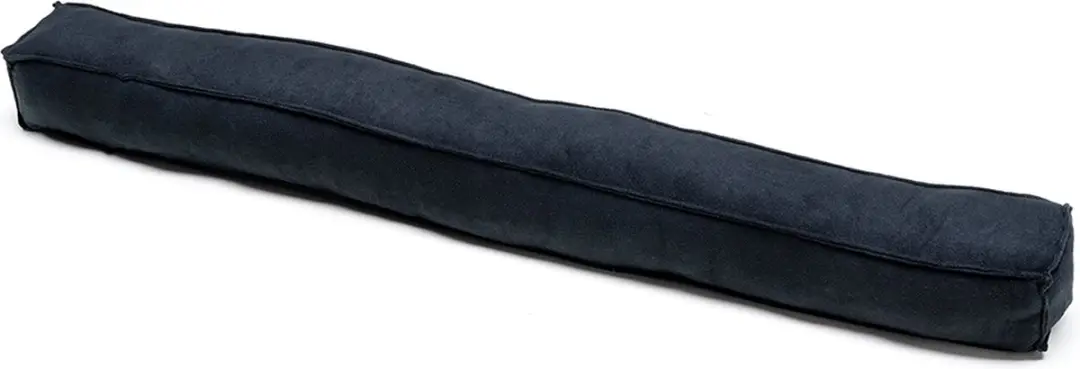 Wicotex - Tochtstopper Deur vierkant 8x8x90cm – Tochtrol kleur Zwart – Tochtkussen voor Deur en Ramen - Tochtrol extra verzwaard met zand