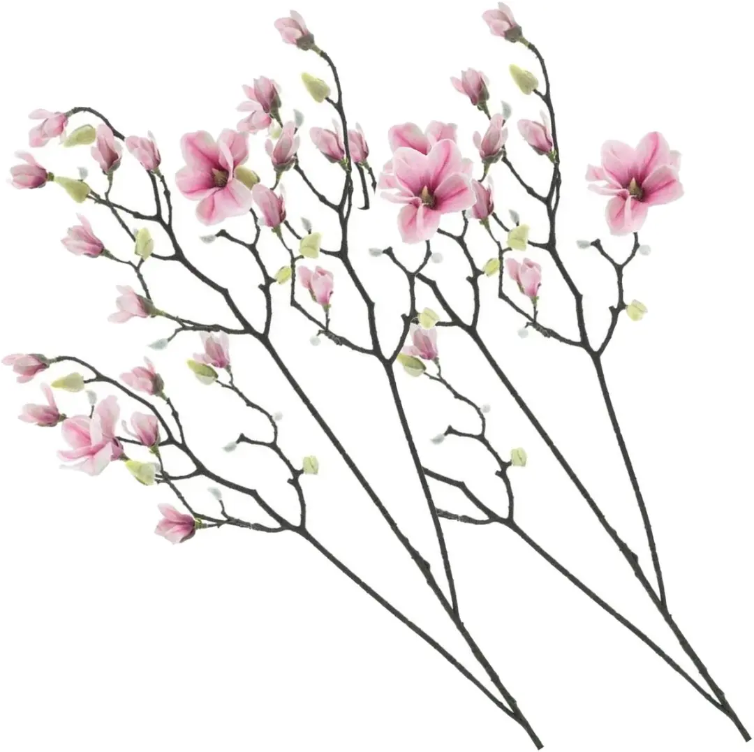 Bellatio Design Kunstbloem Magnolia tak Osaka
